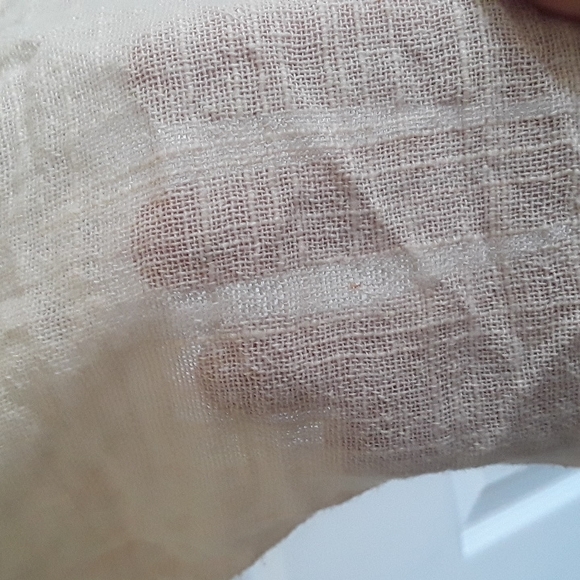 SPELL Paloma Blouse Small EUC Lace inset, side ties, lightweight, classic! FSOT - Picture 14 of 16